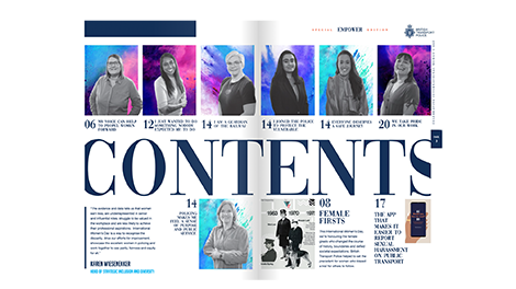 Empower Magazine Contents Page
