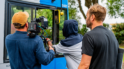 Behind the scenes on Stagecoach Zero Tolerance campaign