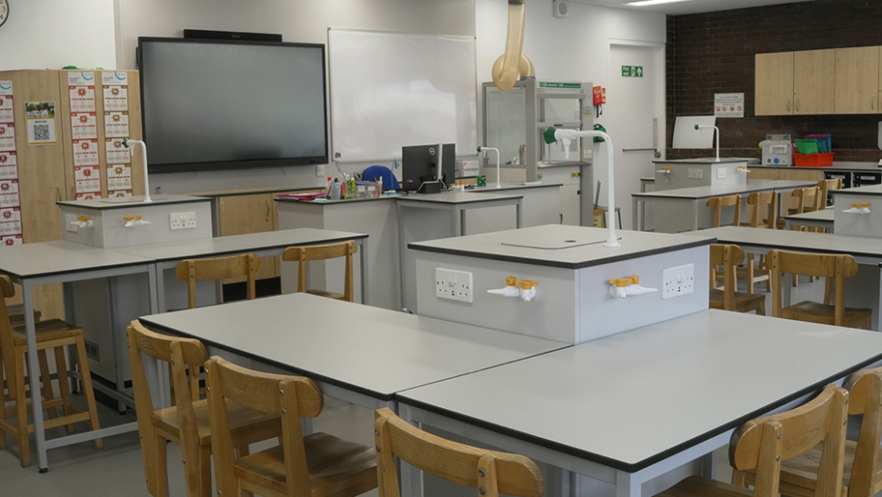 City of London School for Girls science lab